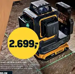 Johannes Fog DEWALT 18V XR Multilinjelaser tilbud
