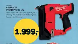 Johannes Fog MILWAUKEE Dykkerpistol 12v tilbud