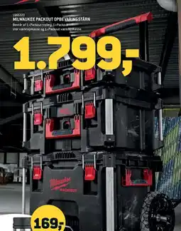 Johannes Fog MILWAUKEE Packout opbevaringstårn tilbud