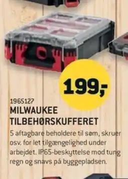 Johannes Fog MILWAUKEE Tilbehørskufferet tilbud