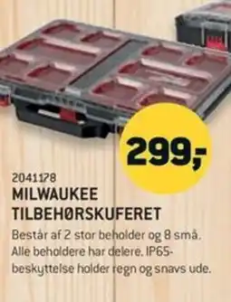 Johannes Fog MILWAUKEE Tilbehørskuferet tilbud