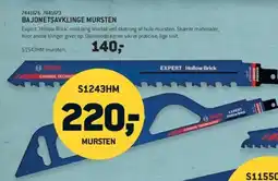 Johannes Fog Bajonetsavklinge Mursten tilbud