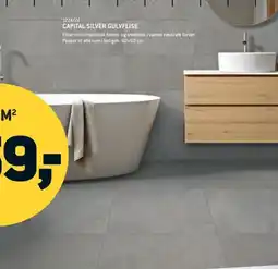 Johannes Fog Capital silver gulvflise tilbud