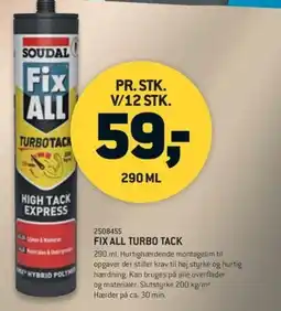 Johannes Fog Fix all turbo tack tilbud