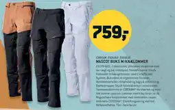 Johannes Fog Mascot buks M/knælommer tilbud