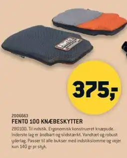 Johannes Fog Fento 100 knæbeskytter tilbud