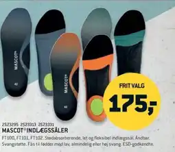 Johannes Fog Mascot Indlægssåler tilbud