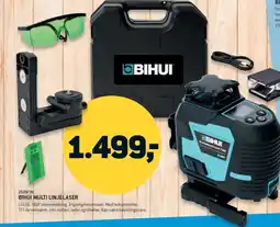 Johannes Fog Bihui Multi linjelaser tilbud