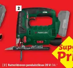 Lidl Batteridreven pendulstiksav 20 V tilbud