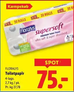 Lidl Toiletpapir tilbud