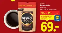 Lidl Instant kaffe tilbud