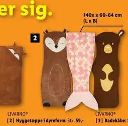 Lidl Hyggetæppe i dyreform tilbud