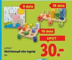 Lidl Aktivitetsspil eller legetøj tilbud