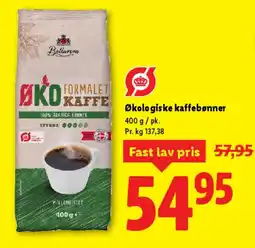 Lidl Økologisk formalet kaffe tilbud