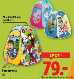 Lidl Pop-up telt tilbud