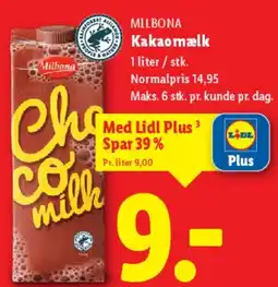 Lidl Kakaomælk tilbud