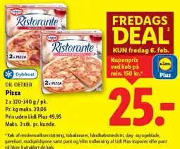Lidl Ristorante Pizza (Fredags Deal) tilbud