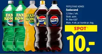 PEPSI/FAXE KONDI Sodavand