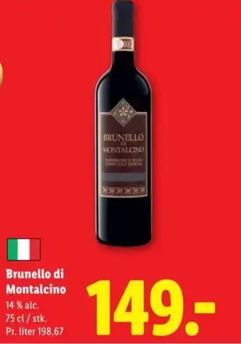Lidl Brunello di Montalcino tilbud