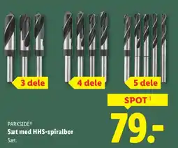 Lidl PARKSIDE® Sæt med HHS-spiralbor tilbud