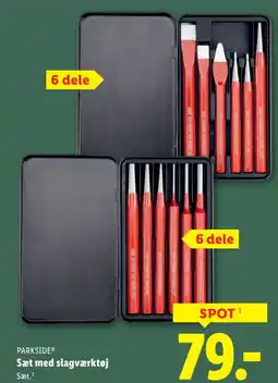 Lidl PARKSIDE® Sæt med slagværktøj tilbud