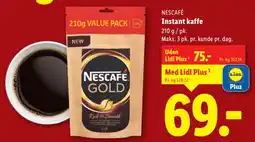 Lidl NESCAFÉ Instant kaffe tilbud