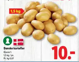 Lidl Danske kartofler tilbud