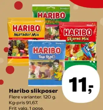Haribo slikposer
