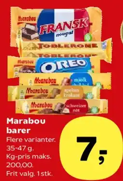 SuperBrugsen Marabou barer tilbud
