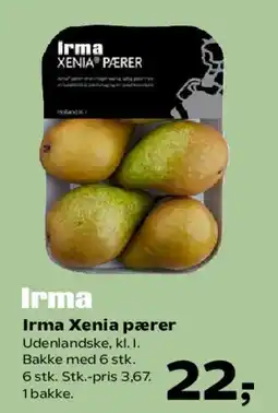 SuperBrugsen Irma Xenia pærer tilbud