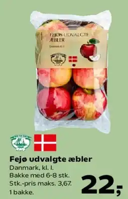 SuperBrugsen Fejø udvalgte æbler tilbud
