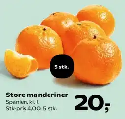 SuperBrugsen Store mandariner tilbud