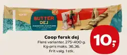 SuperBrugsen Coop fersk dej tilbud