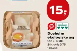 SuperBrugsen Dueholm økologiske æg tilbud