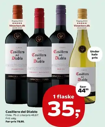 SuperBrugsen Casillero del Diablo tilbud