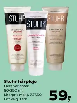 SuperBrugsen Stuhr hårpleje tilbud