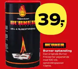 SuperBrugsen Burner optænding tilbud