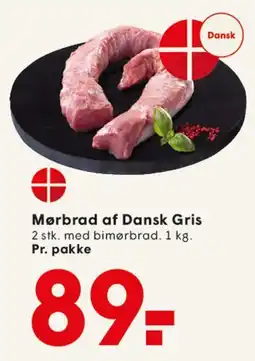 SPAR Mørbrad af Dansk Gris tilbud