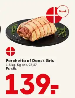 SPAR Porchetta af Dansk Gris tilbud