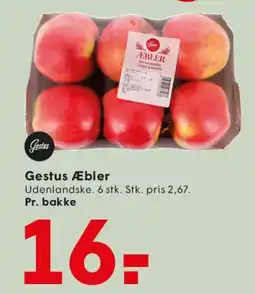 SPAR Gestus Æbler tilbud