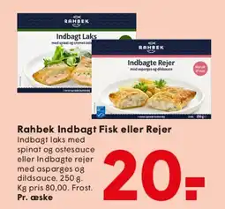 SPAR Rahbek Indbagt Fisk eller Rejer tilbud