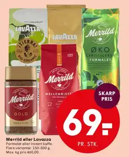 SPAR Merrild eller Lavazza tilbud