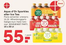SPAR Aqua d'Or Sparkles / Ice Tea tilbud