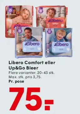 SPAR Libero Comfort eller Up&Go Bleer tilbud