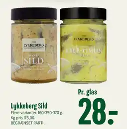 Min Købmand Lykkeberg Sild tilbud