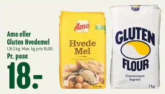 Min Købmand Amo eller Gluten Hvedemel tilbud
