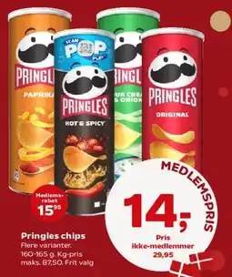 Kvickly Pringles chips tilbud