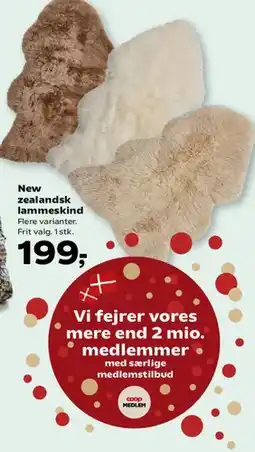 Kvickly New zealandsk lammeskind tilbud