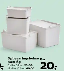 Kvickly Opbevaringsbokse tilbud
