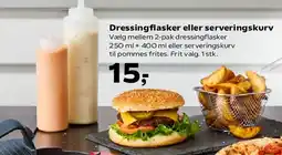 Kvickly Dressingflasker eller serveringskurv tilbud
